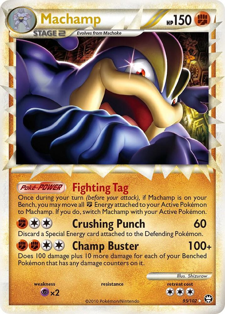 Machamp Prime 95/102 (Triumphant)  - Holofoil | Good Games Adelaide SA