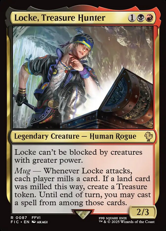 Locke, Treasure Hunter 87 (Commander: FINAL FANTASY)  | Good Games Adelaide SA