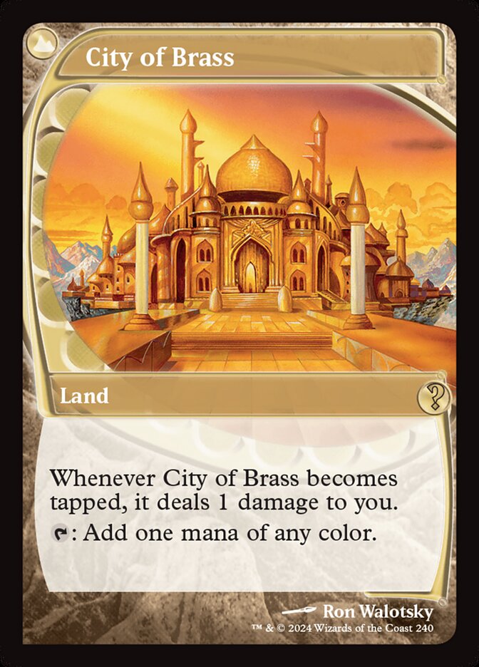 City of Brass 240 (Mystery Booster 2)  | Good Games Adelaide SA