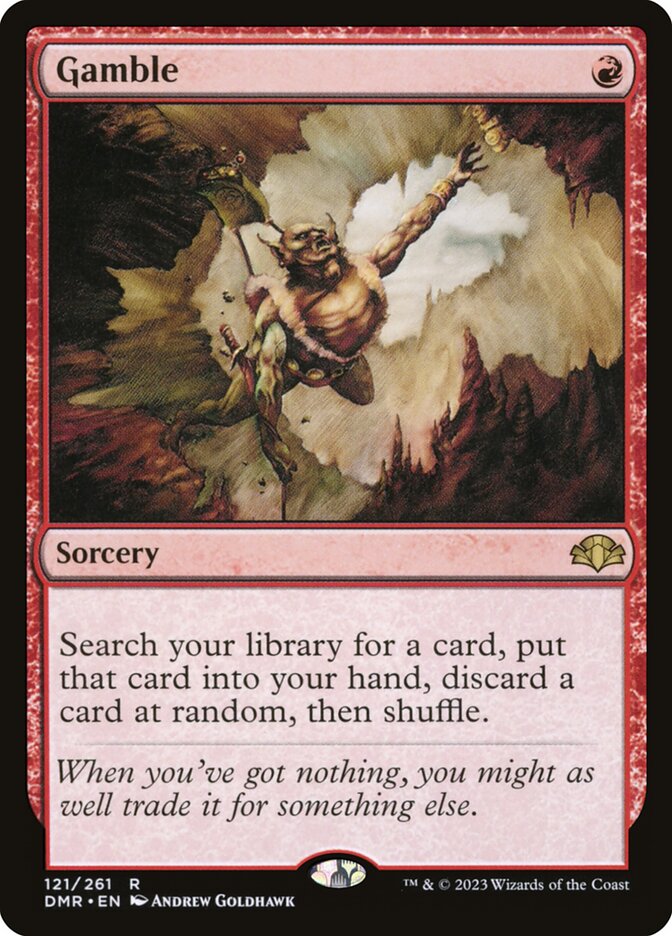 Gamble 121 (Dominaria Remastered)  - Foil | Good Games Adelaide SA