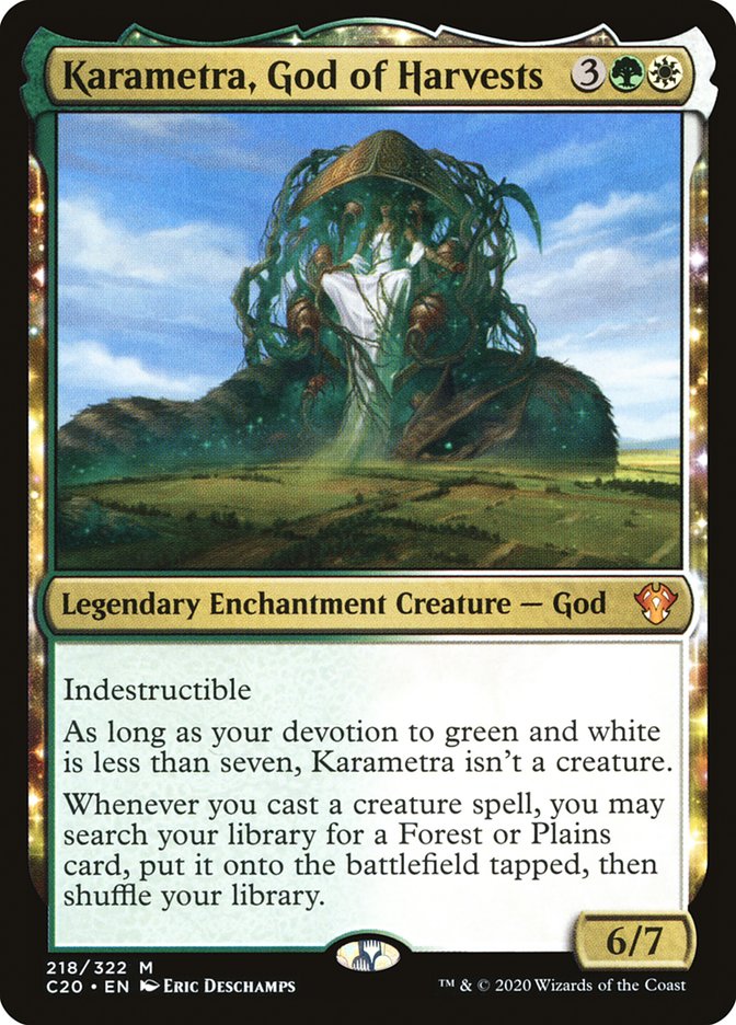 Karametra, God of Harvests 218 (Commander 2020)  | Good Games Adelaide SA