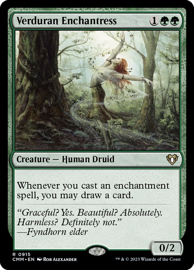 Verduran Enchantress 915 (Commander Masters)  | Good Games Adelaide SA