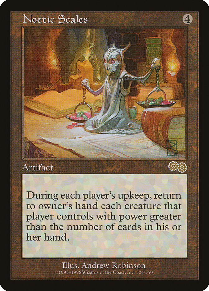 Noetic Scales 304 (Urza's Saga)  | Good Games Adelaide SA