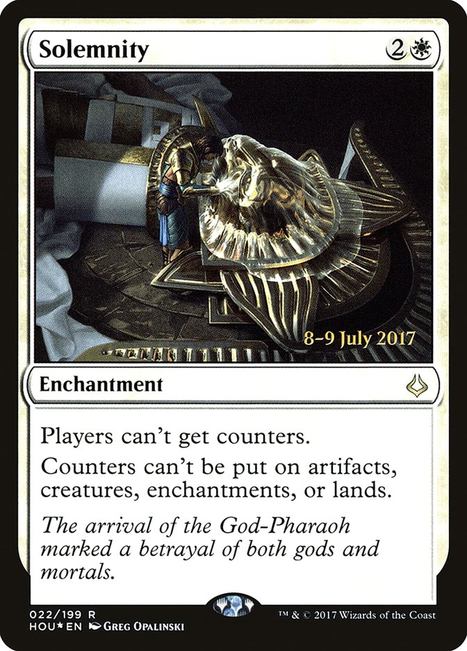 Solemnity 22 (Prerelease Cards)  - Foil | Good Games Adelaide SA