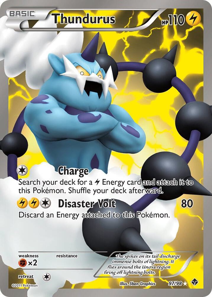 Thundurus 97/98 (Emerging Powers)  - Holofoil | Good Games Adelaide SA