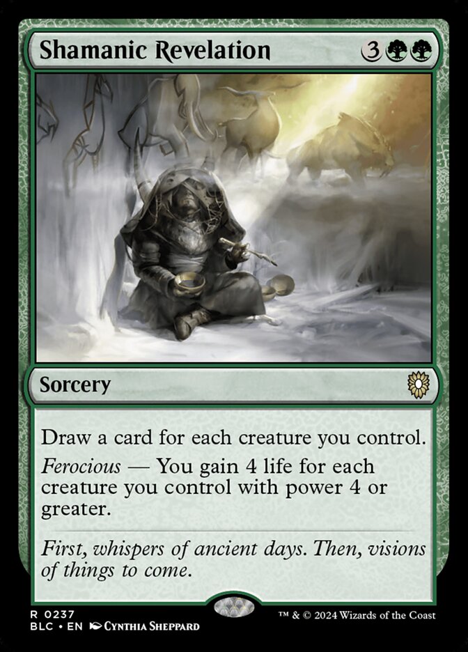 Shamanic Revelation 237 (Commander: Bloomburrow)  | Good Games Adelaide SA