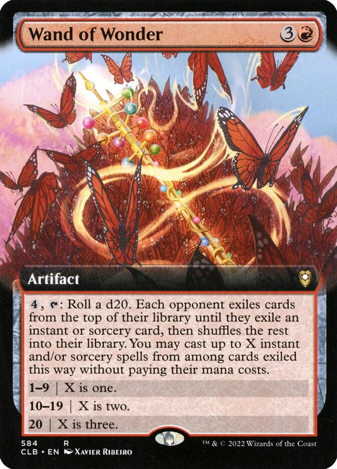 Wand of Wonder 584 (Commander Legends: Battle for Baldur's Gate)  - Foil | Good Games Adelaide SA