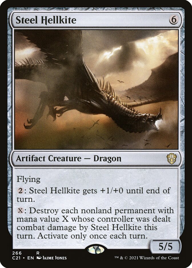 Steel Hellkite 266 (Commander 2021)  | Good Games Adelaide SA