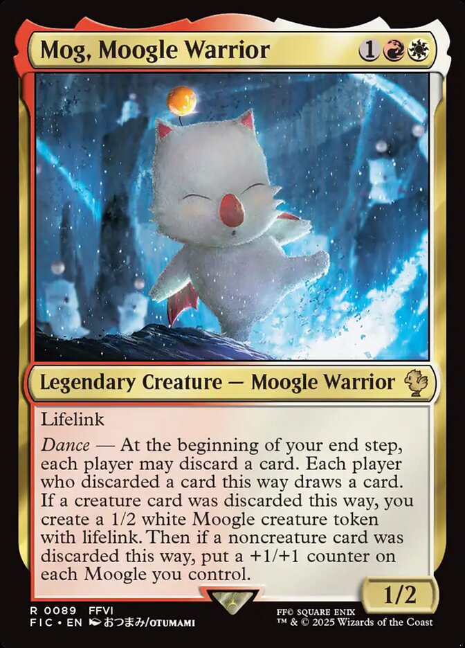 Mog, Moogle Warrior 89 (Commander: FINAL FANTASY)  | Good Games Adelaide SA