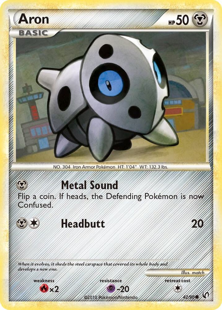 Aron 42/90 (Undaunted)  - Reverse Holofoil | Good Games Adelaide SA