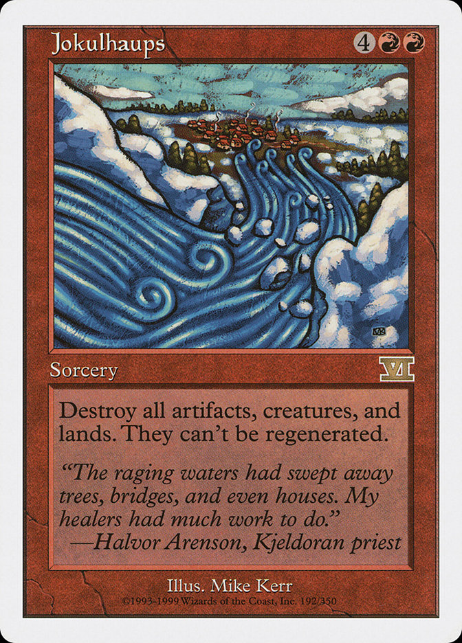 Jokulhaups 192 (Classic Sixth Edition)  | Good Games Adelaide SA