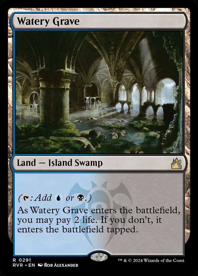 Watery Grave 291 (Ravnica Remastered)  - Foil | Good Games Adelaide SA