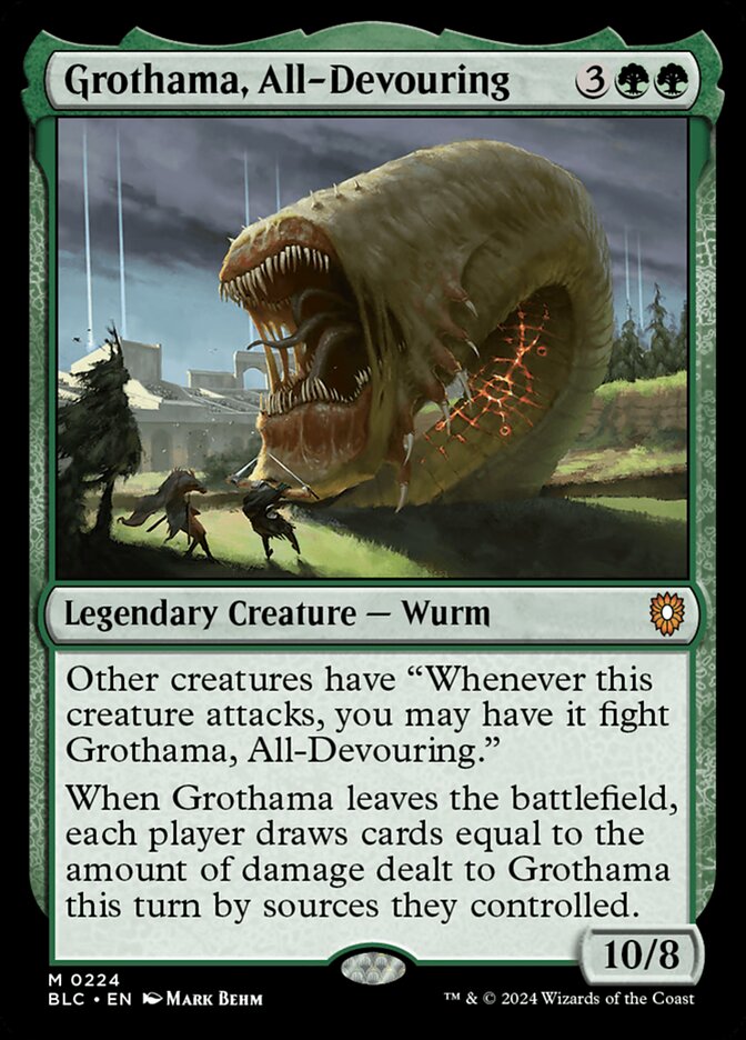 Grothama, All-Devouring 224 (Commander: Bloomburrow)  | Good Games Adelaide SA