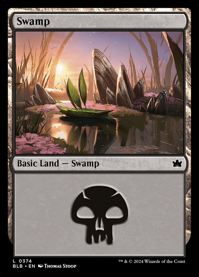 Swamp 374 (Bloomburrow)  - Foil | Good Games Adelaide SA