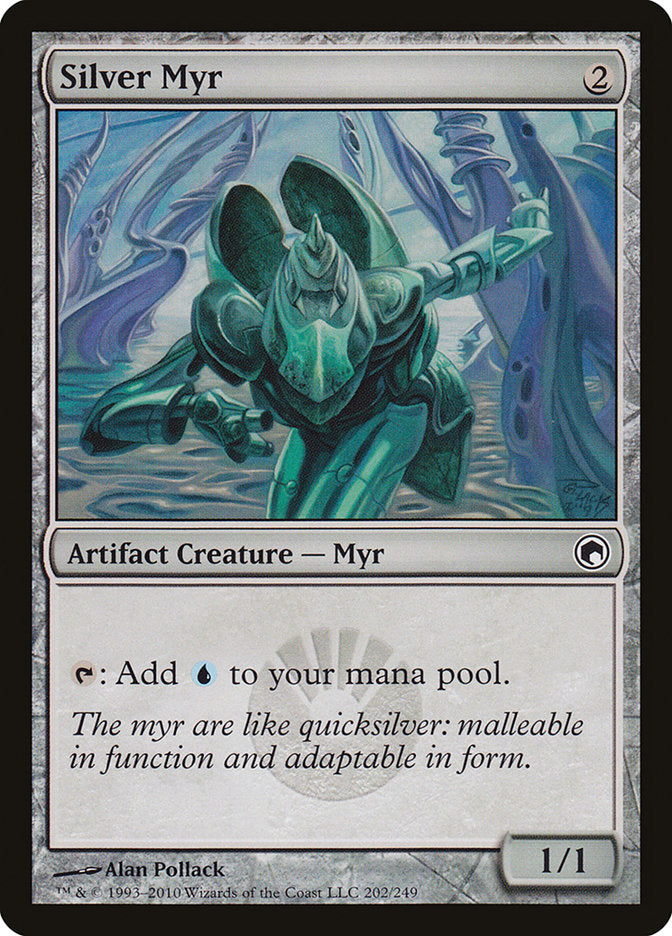 Silver Myr 202 (Scars of Mirrodin)  | Good Games Adelaide SA