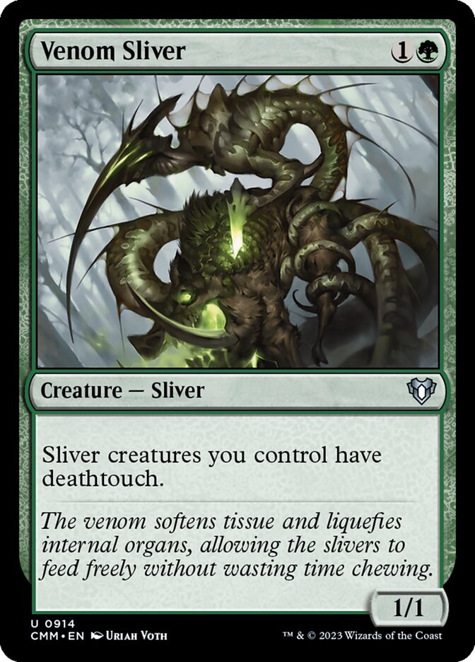Venom Sliver 914 (Commander Masters)  | Good Games Adelaide SA