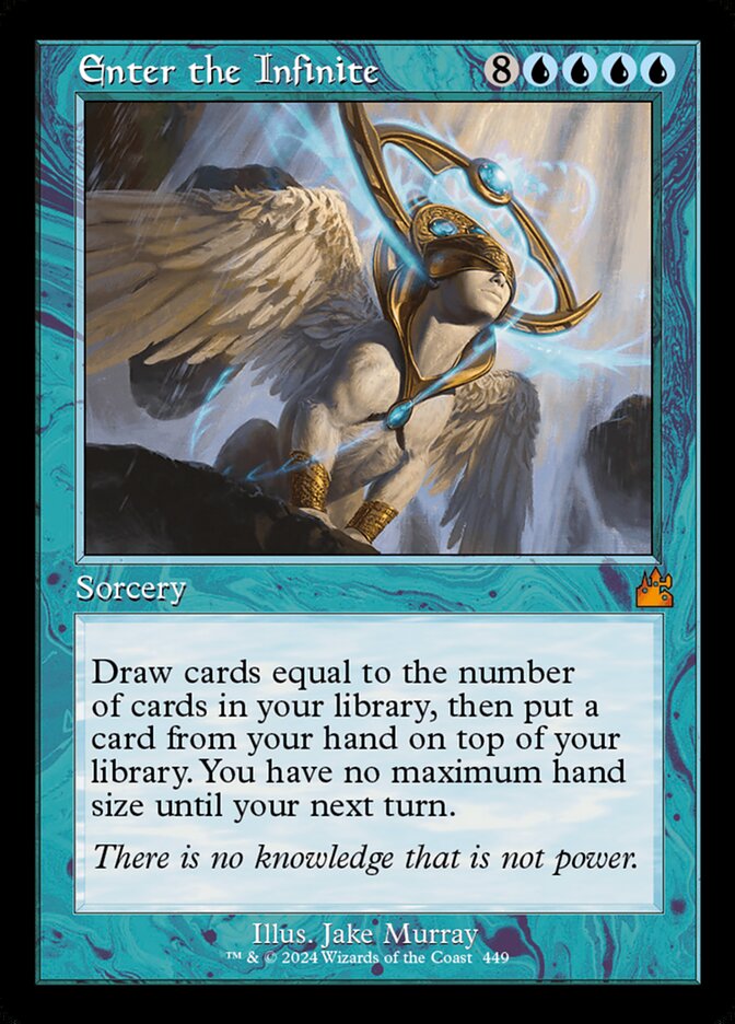 Enter the Infinite 449 (Ravnica Remastered)  - Foil | Good Games Adelaide SA
