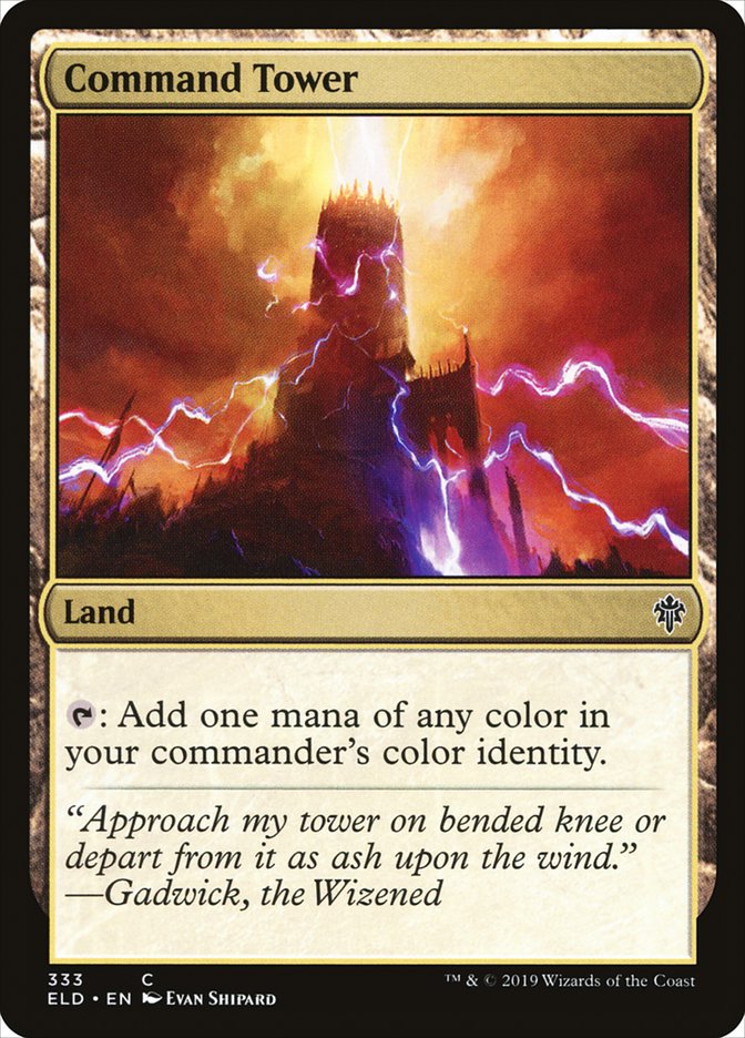 Command Tower 333 (Throne of Eldraine)  | Good Games Adelaide SA