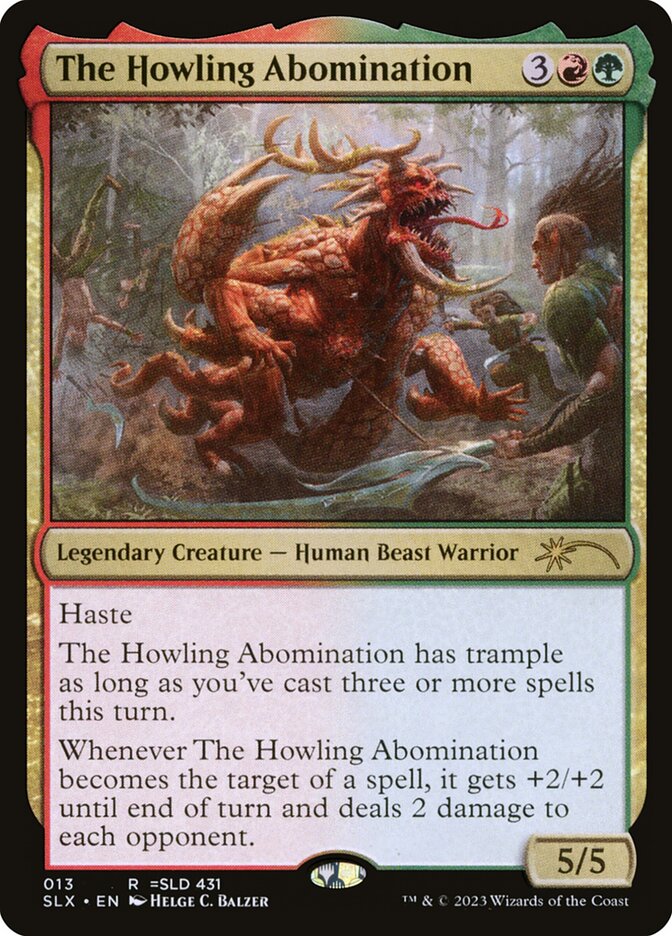The Howling Abomination 13 (SLX Cards)  | Good Games Adelaide SA