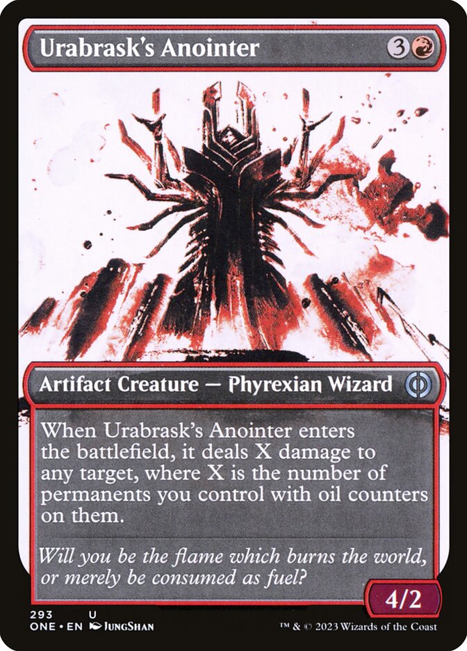 Urabrask's Anointer 293 (Phyrexia: All Will Be One)  - Showcase | Good Games Adelaide SA