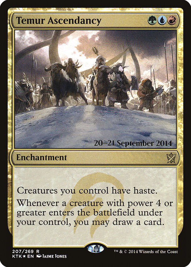 Temur Ascendancy 207 (Prerelease Cards)  - Foil | Good Games Adelaide SA