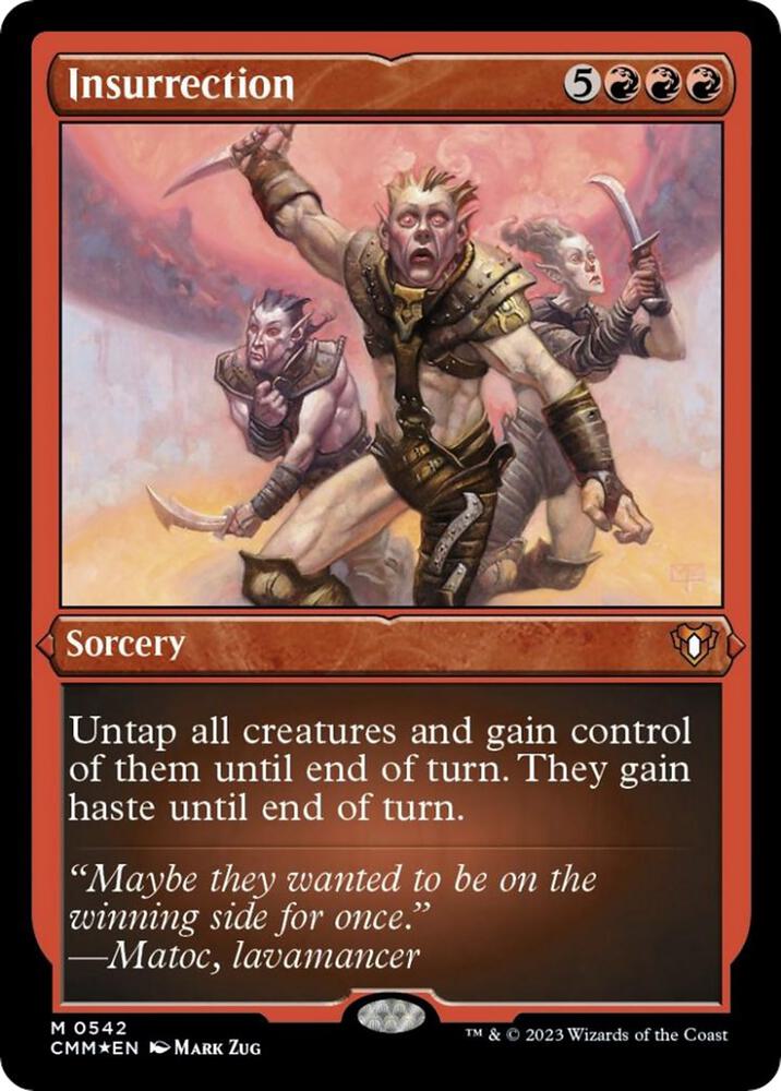 Insurrection 542 (Commander Masters)  - Etched Foil | Good Games Adelaide SA