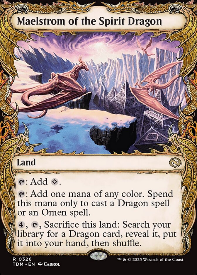 Maelstrom of the Spirit Dragon 326 (Tarkir: Dragonstorm)  | Good Games Adelaide SA