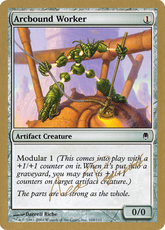 Arcbound Worker ap104a/103 (World Championship Decks)  | Good Games Adelaide SA