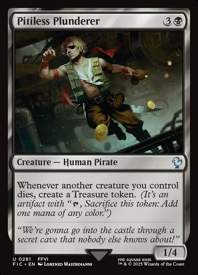 Pitiless Plunderer 281 (Commander: FINAL FANTASY)  | Good Games Adelaide SA