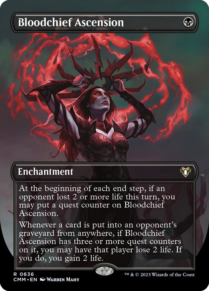 Bloodchief Ascension 636 (Commander Masters)  - Foil | Good Games Adelaide SA