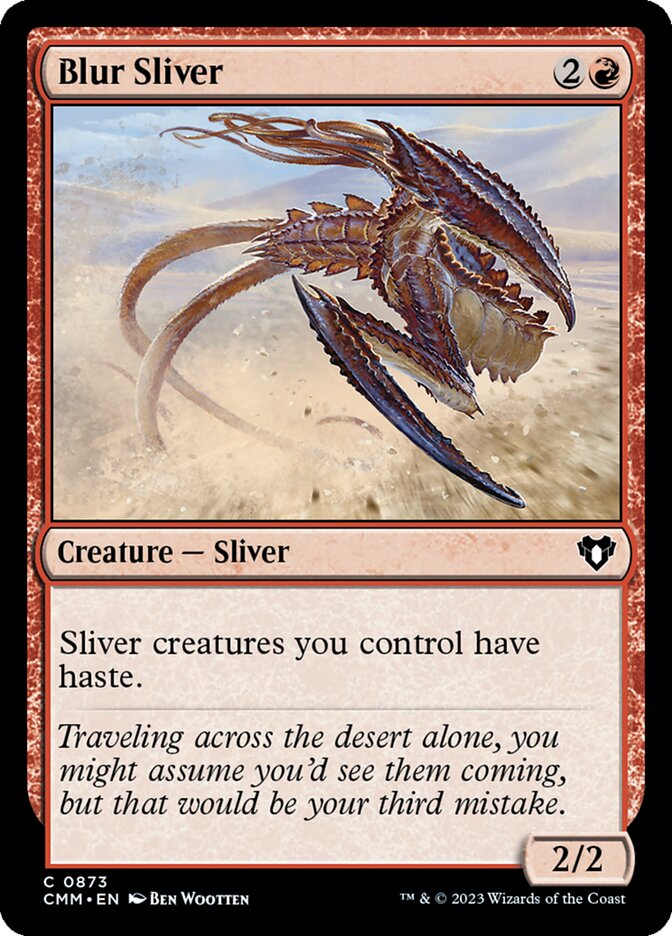 Blur Sliver 873 (Commander Masters)  | Good Games Adelaide SA