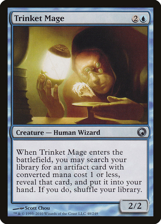 Trinket Mage 48 (Scars of Mirrodin)  - Foil | Good Games Adelaide SA