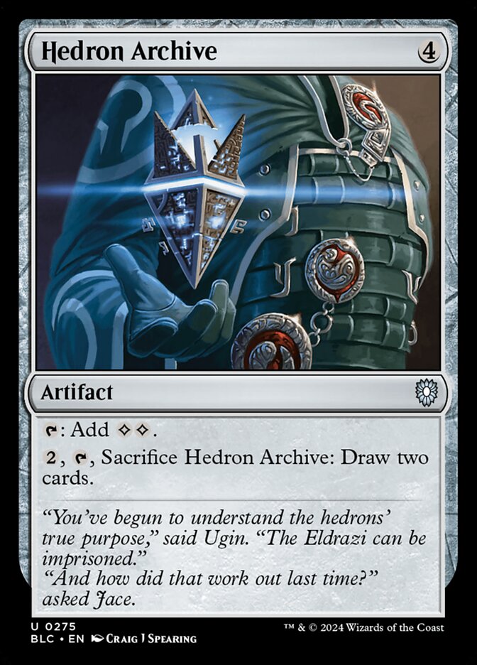 Hedron Archive 275 (Commander: Bloomburrow)  | Good Games Adelaide SA