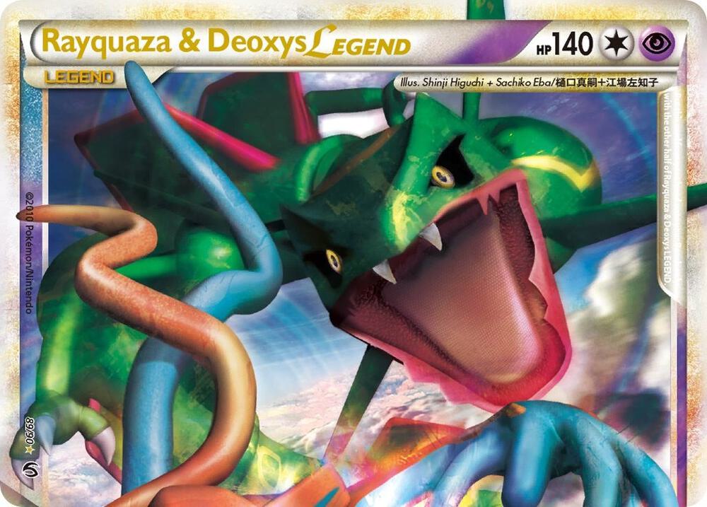 Rayquaza and Deoxys Legend Top 89/90 (Undaunted)  - Holofoil | Good Games Adelaide SA