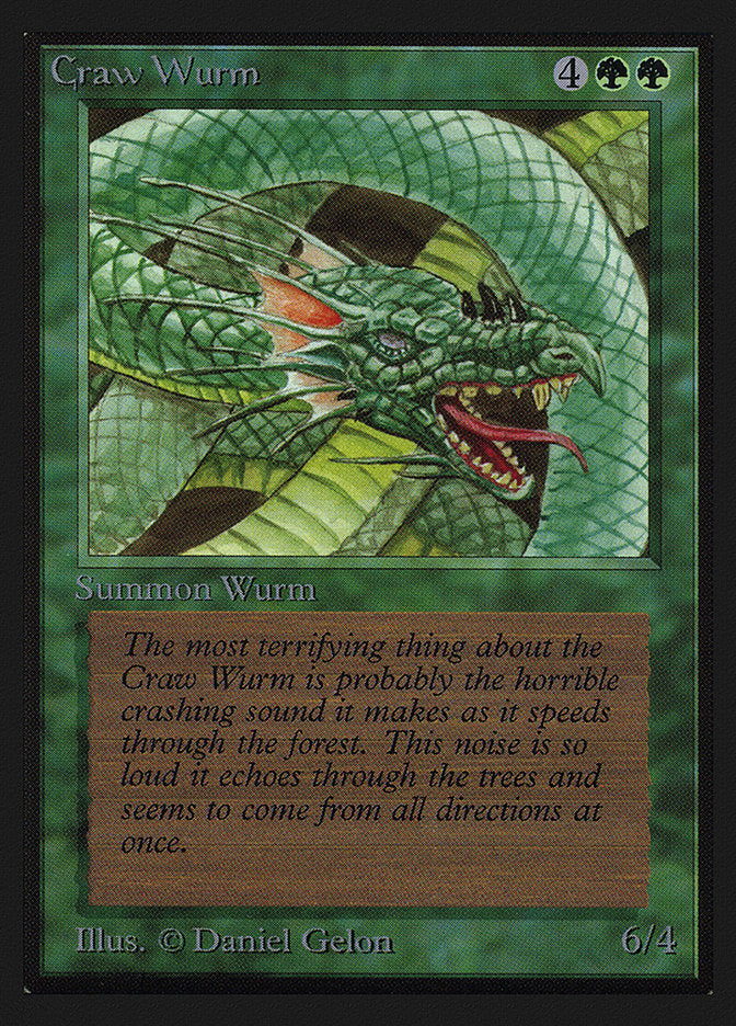 Craw Wurm  (International Edition)  | Good Games Adelaide SA
