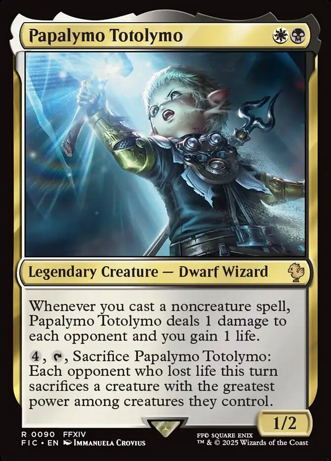 Papalymo Totolymo 90 (Commander: FINAL FANTASY)  | Good Games Adelaide SA