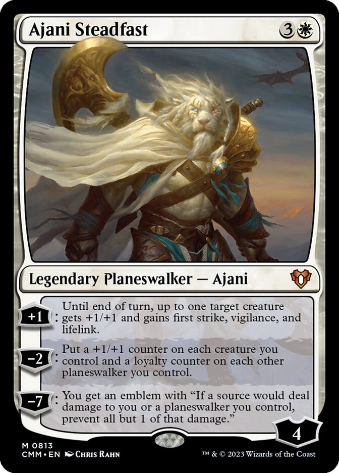 Ajani Steadfast 813 (Commander Masters)  | Good Games Adelaide SA