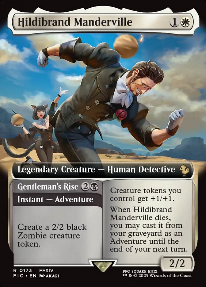 Hildibrand Manderville // Gentleman's Rise 173 (Commander: FINAL FANTASY)  - Extended Art | Good Games Adelaide SA