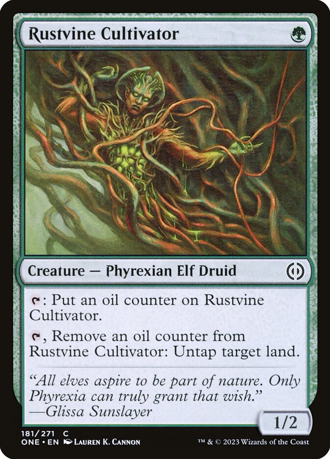 Rustvine Cultivator 181 (Phyrexia: All Will Be One)  | Good Games Adelaide SA
