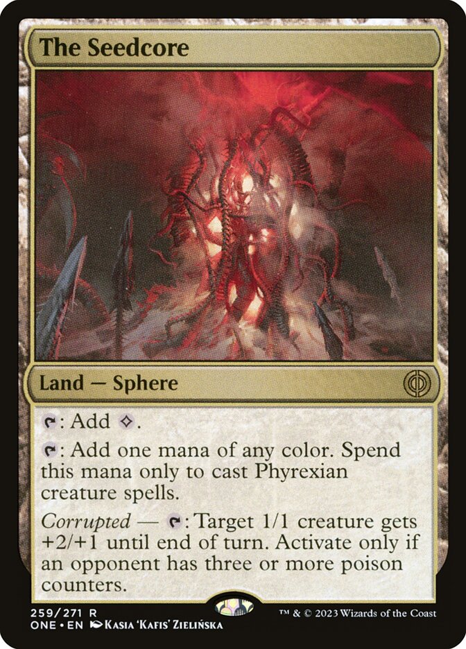 The Seedcore 259 (Phyrexia: All Will Be One)  - Foil | Good Games Adelaide SA