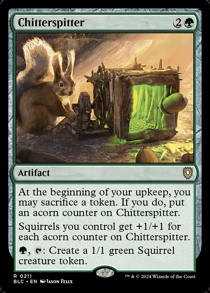 Chitterspitter 211 (Commander: Bloomburrow)  | Good Games Adelaide SA