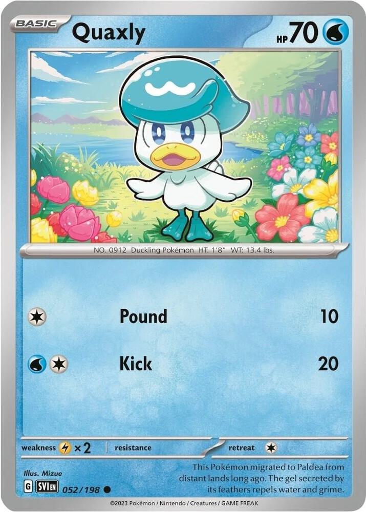 Quaxly Mirage Holo 052/198 (Miscellaneous Cards & Products)  - Holofoil | Good Games Adelaide SA