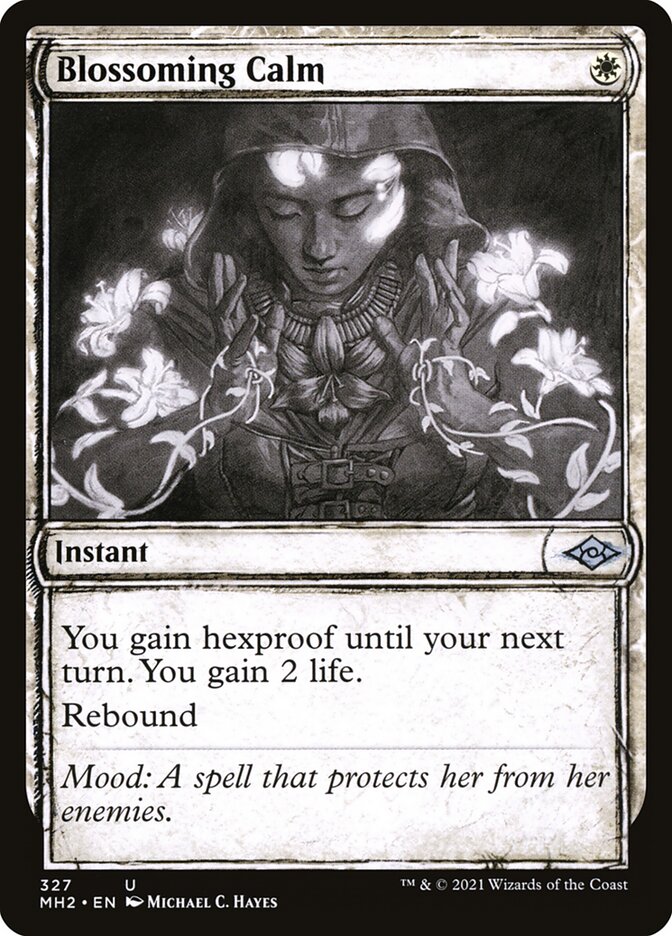 Blossoming Calm 327 (Modern Horizons 2)  - Foil | Good Games Adelaide SA