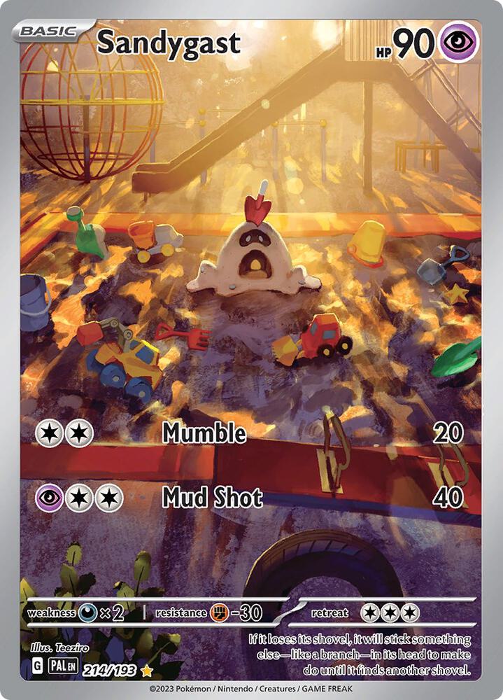 Sandygast 214/193 (SV02: Paldea Evolved)  - Holofoil | Good Games Adelaide SA