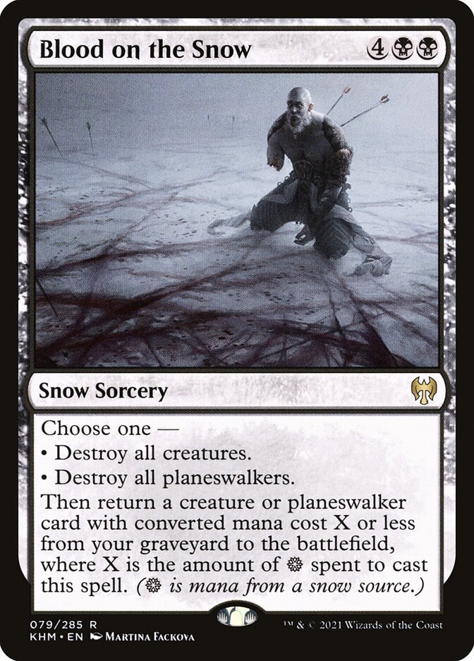Blood on the Snow 79 (Kaldheim)  - Foil | Good Games Adelaide SA
