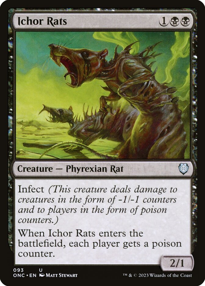Ichor Rats 93 (Commander: Phyrexia: All Will Be One)  | Good Games Adelaide SA