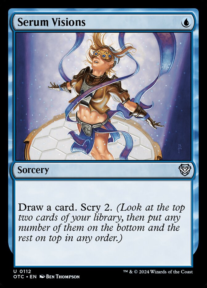 Serum Visions 112 (Commander: Outlaws of Thunder Junction)  | Good Games Adelaide SA