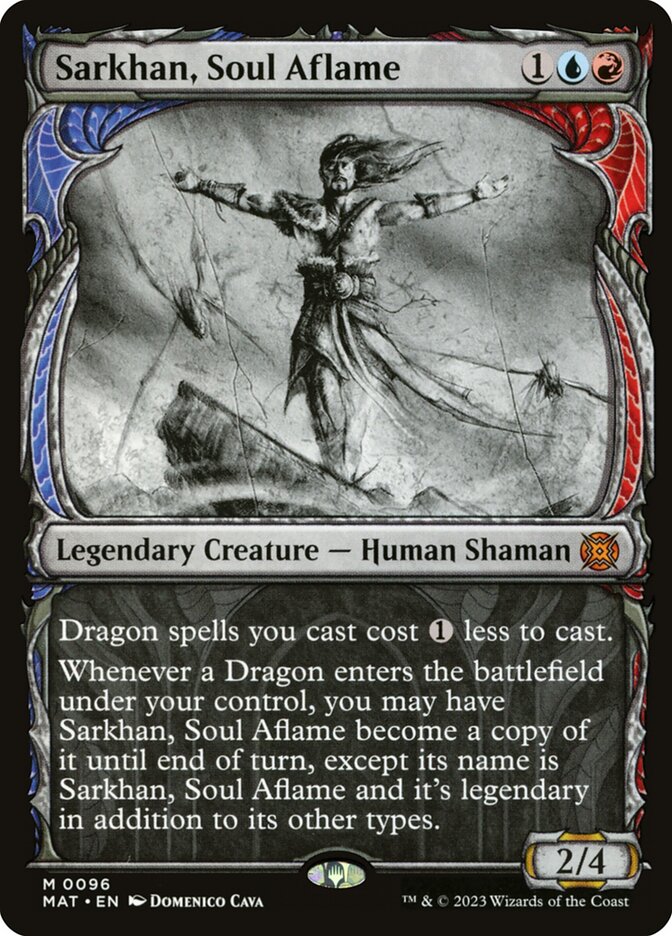 Sarkhan, Soul Aflame 96 (March of the Machine: The Aftermath)  - Showcase | Good Games Adelaide SA