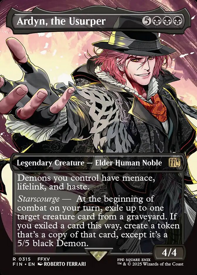 Ardyn, the Usurper 315/309 (FINAL FANTASY)  - Borderless | Good Games Adelaide SA