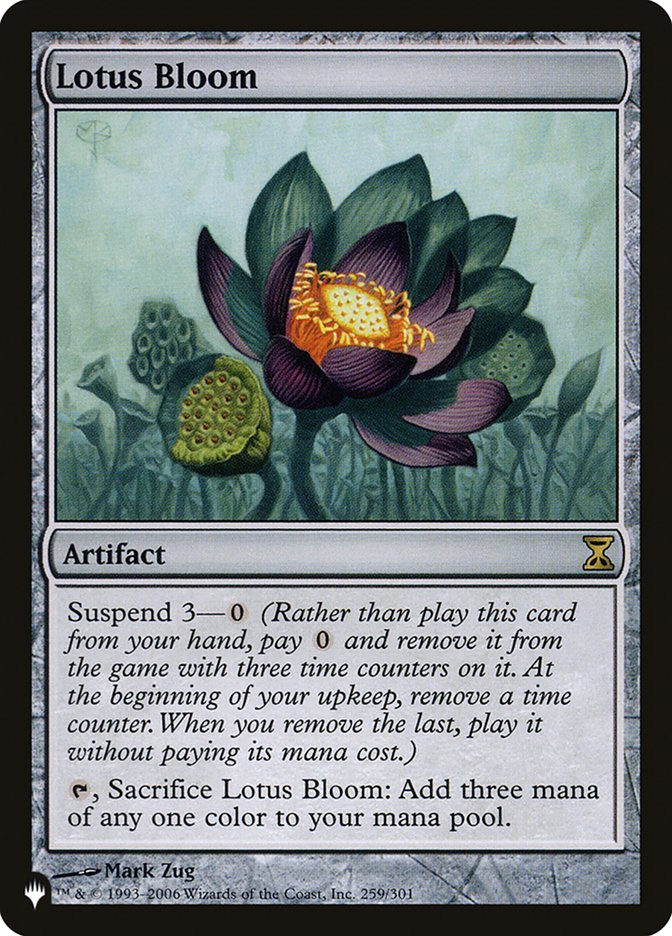 Lotus Bloom 259/301 (The List Reprints)  | Good Games Adelaide SA